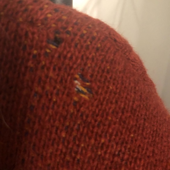 Vintage Roots 80% lambs wool wrap/cardigan - Picture 5 of 6